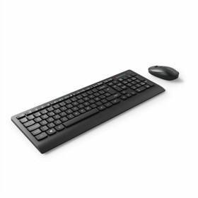 Tastatur mit Maus Cherry JD-9100ES-2 Schwarz Qwerty Spanisch | Tienda24 - Global Online Shop Tienda24.eu