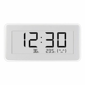 Table clock Black Metal 15,5 x 20 x 11 cm (4 Units) | Tienda24 - Global Online Shop Tienda24.eu