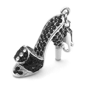 Charm Mujer Glamour GS1-01 Negro (4 cm) de Glamour, Charms con cierre - Ref: S0304201, Precio: 19,25 €, Descuento: %