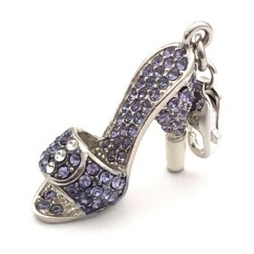 Woman's charm link Glamour GS1-19 (4 cm) Purple (4 cm) by Glamour, Clasp Charms - Ref: S0304202, Price: 19,25 €, Discount: %