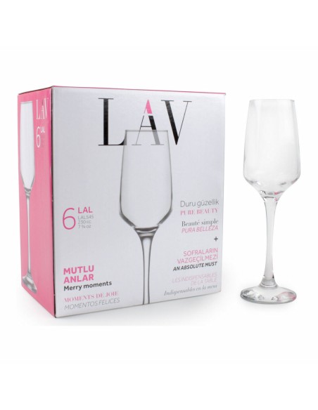 Set of cups LAV LAL 230 cc (6 pcs) | Tienda24 Tienda24.eu