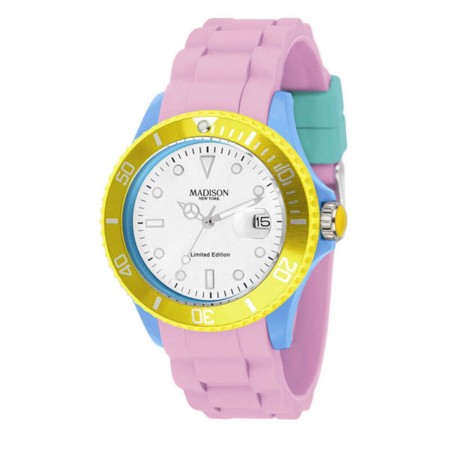 Relógio feminino Madison U4484 (Ø 40 mm) de Madison, Relógios com braselete - Ref: S0304278, Preço: 12,62 €, Desconto: %