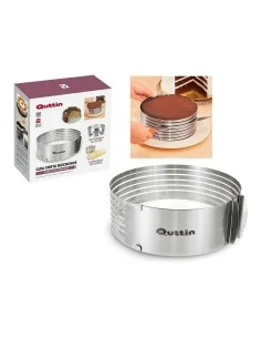 Moule à pâtisserie VR Aluminium Argenté Ø 22 cm (6 Unités) | Tienda24 Tienda24.eu