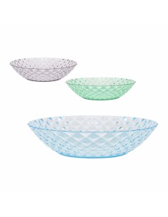 Sushi-Set DKD Home Decor Bambus Steingut Weiß Orientalisch 14,5 x 14,5 x 31 cm (16 Stücke) | Tienda24 Tienda24.eu