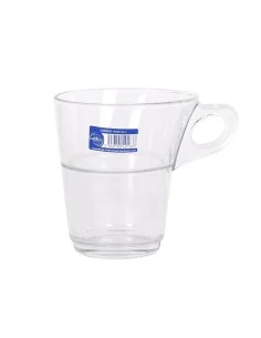 Conjunto de Chávenas de Café Secret de Gourmet Cristal Transparente (7 cl) | Tienda24 Tienda24.eu