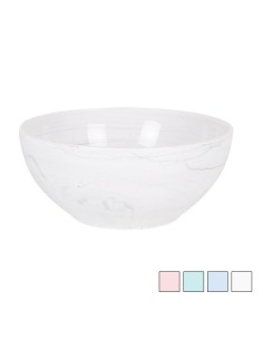 Bol DKD Home Decor Vert Rose Moutarde Lila Dolomite Shabby Chic 600 ml 14 x 14 x 7 cm (4 Unités) | Tienda24 Tienda24.eu