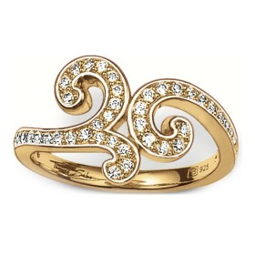 Anillo Mujer Thomas Sabo TR1953-414-14-56 (16) de Thomas Sabo, Anillos - Ref: S0310024, Precio: 45,70 €, Descuento: %