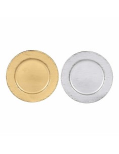 Prato de Jantar Inde Vedone Porcelana Branco 31 x 25 x 4 cm (6 Unidades) | Tienda24 Tienda24.eu