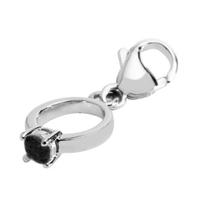 Charme feminino Ti Sento 8159ZB Preto (1,5 cm) de Ti Sento, Charms com fecho - Ref: S0310873, Preço: 6,45 €, Desconto: %