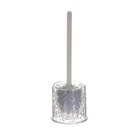 Toilet Brush Versa White Resin Rock | Tienda24 - Global Online Shop Tienda24.eu