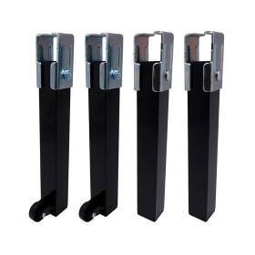 Legs Rei 401g Matt Chromed Cylindrical Silver Steel Modern (Ø 3 x 80 cm) | Tienda24 - Global Online Shop Tienda24.eu