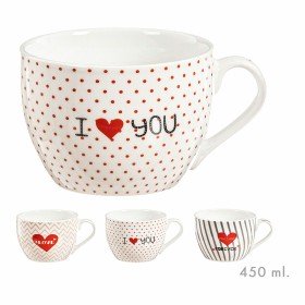 Tasse mug Quid 4u Multicouleur Céramique 330 ml (12 Unités) (Pack 12x) | Tienda24 - Global Online Shop Tienda24.eu