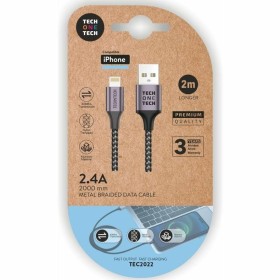 Cable Lightning Vention TACHH Gris 2 m (1 unidad) | Tienda24 - Global Online Shop Tienda24.eu