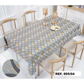 Stain-proof resined tablecloth Belum 0400-22 Multicolour 150 x 150 cm | Tienda24 - Global Online Shop Tienda24.eu