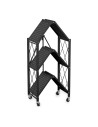 Shoe Rack Confortime Black Metal (70 x 34 x 87 cm) | Tienda24 Tienda24.eu