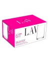 Set of glasses LAV Vera 275 ml 6 Pieces | Tienda24 Tienda24.eu