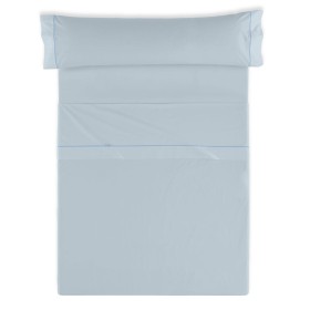 Bettwäsche-Set Alexandra House Living Blau Celeste Double size 3 Stücke von Alexandra House Living, Bettlaken und Kissenbezüg...