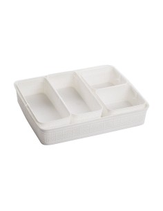 Storage boxes Mondex Grey 28 x 28 x 13 cm (2 Units) | Tienda24 Tienda24.eu