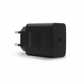 Charger Aisens PD 3.0 USB-C Black 20 W by Aisens, Chargers & Adapters - Ref: S8400192, Price: 6,36 €, Discount: %