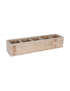 Set de Cajas Organizadoras Apilables Rayas Negro Cartón (2 Unidades) | Tienda24 Tienda24.eu