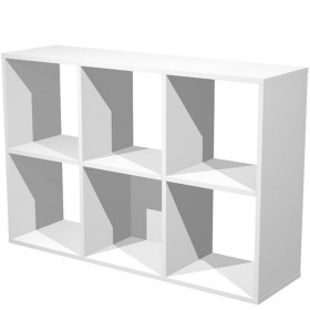 Shelves Blue White polypropylene Iron TNT (Non Woven) 35 x 35 x 102 cm (6 Units) | Tienda24 - Global Online Shop Tienda24.eu