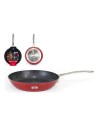 Non-stick frying pan Quttin Majestic Red Ø 28 cm 28,5 x 48,5 cm | Tienda24 Tienda24.eu