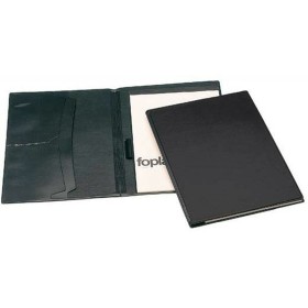 Zippered document holder Finocam Andrea 26,5 x 33,5 x 4 cm Black A4 | Tienda24 - Global Online Shop Tienda24.eu