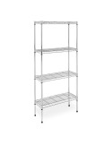 Scaffale Confortime 4 livelli Cromato (60 x 30 x 150 cm) da Confortime, Scaffalature - Ref: S2212288, Precio: €34.11, Descuen...