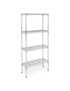 Scaffale Confortime 4 livelli Cromato (60 x 30 x 150 cm) da Confortime, Scaffalature - Ref: S2212288, Precio: €34.11, Descuen...