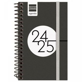 Agenda Finocam YEAR Negro A4 21 x 29,7 cm 2025 | Tienda24 - Global Online Shop Tienda24.eu