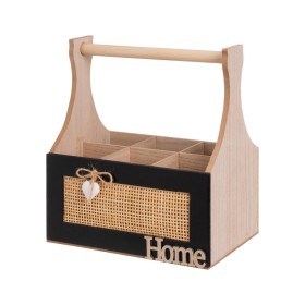 Cabaz DKD Home Decor 40 x 40 x 45 cm Fibra natural (2 Unidades) | Tienda24 - Global Online Shop Tienda24.eu