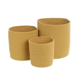 Set of Baskets Mica Decorations 3 Pieces Brown wicker | Tienda24 - Global Online Shop Tienda24.eu