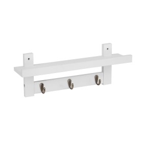 Etagère Blanc Bambou 49 x 12 x 18 cm de BigBuy Home, Étagères verticales - Réf : S8807474, Prix : 22,51 €, Remise : %