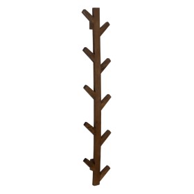 Coat Rack Brown Mango wood 23 x 7 x 123 cm by BigBuy Home, Wall Coat Racks - Ref: S8808598, Price: 69,94 €, Discount: %