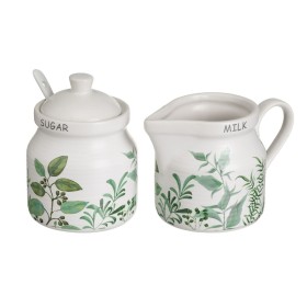 Sugar Bowl DKD Home Decor 29 x 10 x 7 cm Beige Brown Rubber wood (7 Units) | Tienda24 - Global Online Shop Tienda24.eu