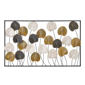 Decoração de Parede DKD Home Decor Acabamento envelhecido Natural 120 x 3 x 120 cm Branco Índio | Tienda24 - Global Online Shop Tienda24.eu