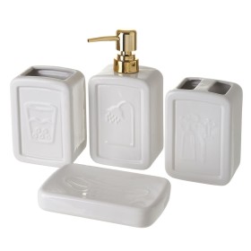 Dispenser di Sapone Versa Resina (6,5 x 18,5 x 6,5 cm) | Tienda24 - Global Online Shop Tienda24.eu