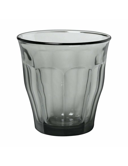 Set of glasses Duralex Picardie 250 ml Grey (4 Units) | Tienda24 Tienda24.eu