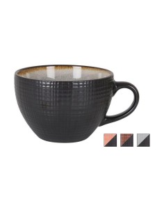 Juego de 6 Tazas de Café Versa Acebo Porcelana | Tienda24 Tienda24.eu