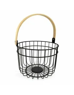 Jeu de Caisses de Rangement Empilables Caison Bois Naturel 3 Pièces 18,5 x 18,5 x 10 cm | Tienda24 Tienda24.eu