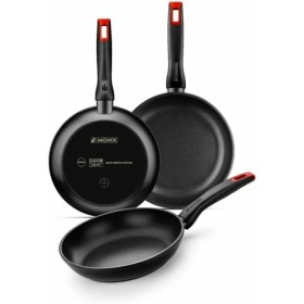 Set of pans Quid Tokio Red Metal (3 pcs) | Tienda24 - Global Online Shop Tienda24.eu