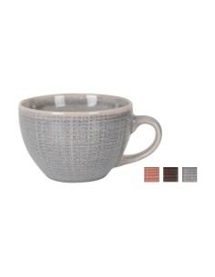 Lot de tasses avec soucoupes Versa Clara Céramique (9 x 6,5 x 9 cm) (6 Pièces) | Tienda24 Tienda24.eu