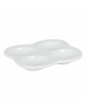 Plateau apéritif Inde Porcelaine 15 x 12 x 2 cm | Tienda24 Tienda24.eu