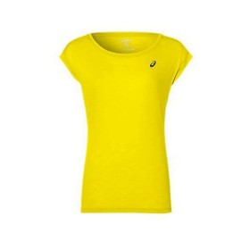 Camiseta para Mujer sin Mangas Asics Layering Top Mujer Amarillo