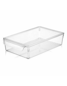 Conjunto de Caixas de Organização Empilháveis DKD Home Decor Fúcsia Branco Pêssego Cartão (43,5 x 33,5 x 15,5 cm) | Tienda24 Tienda24.eu