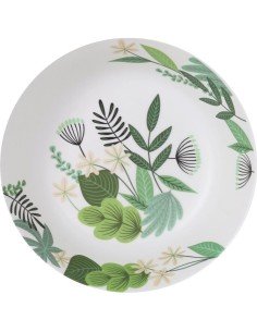 Serving Platter Bidasoa Ikonic Green Ceramic (36 x 16 cm) (Pack 2x) | Tienda24 Tienda24.eu