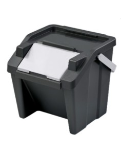 Recycling Papierkorb Kitchen Move Zoe Mit Pedal Edelstahl Metall/Kunststoff 45 L | Tienda24 Tienda24.eu