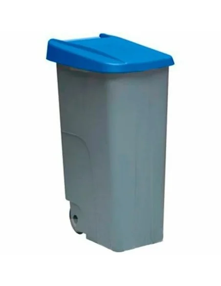 Dustbin with Wheels Denox 110 L 58 x 41 x 89 cm Blue | Tienda24 Tienda24.eu