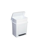 Cestino a pedale Bianco 8 L da BigBuy Home, Spazzatura e riciclaggio - Ref: S2214478, Precio: 6,62 €, Descuento: %