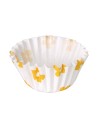 Moules à Muffins Algon Fleur Jaune Produits à usage unique 14 x 2,5 cm 75 Unités | Tienda24 Tienda24.eu